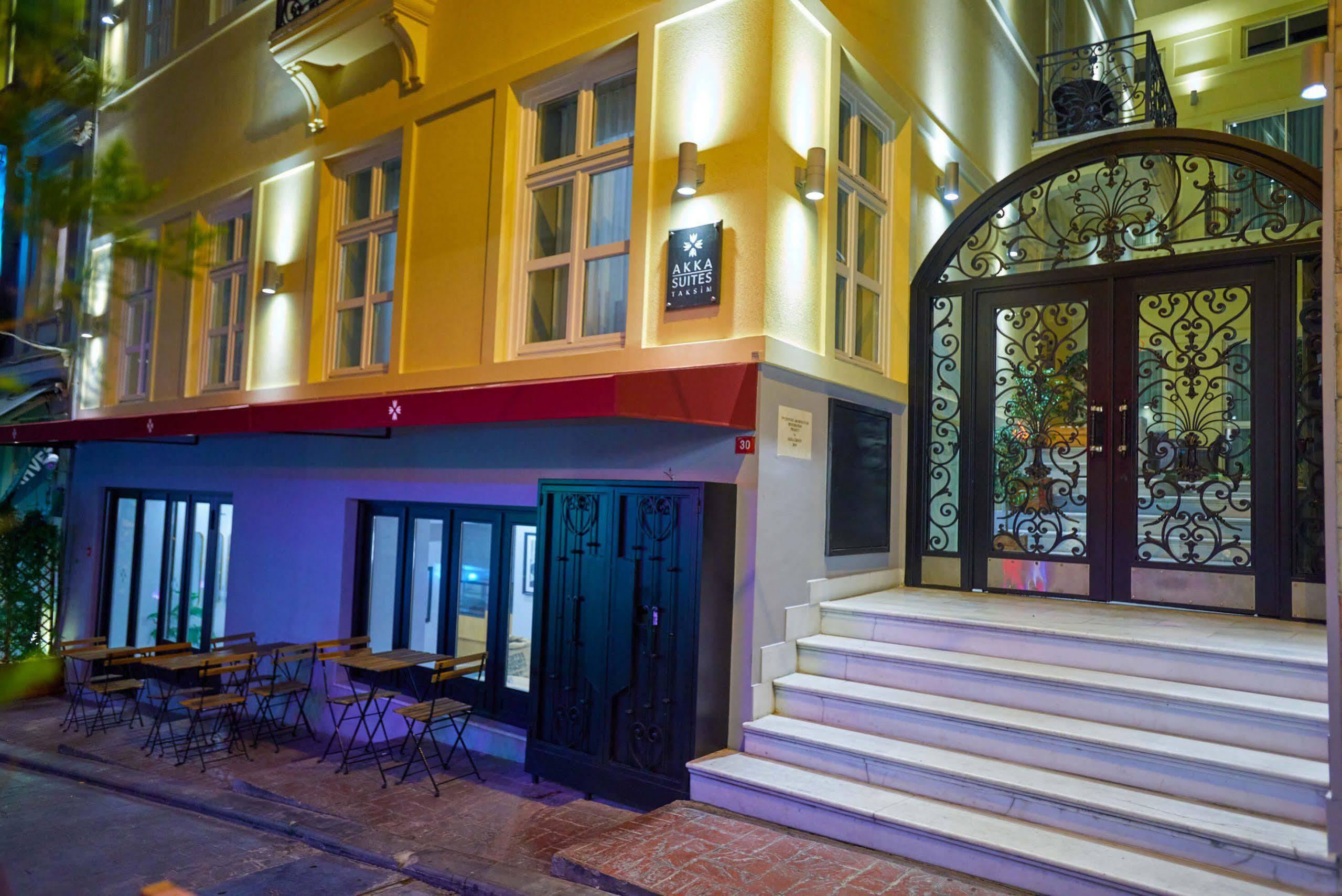 Akka Suites Taksim-Special Class Istanbul Exteriör bild